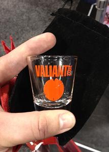 Bloodshot Valiant Shot Glass